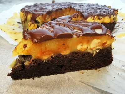 Lavkarbo Snickersbrownie